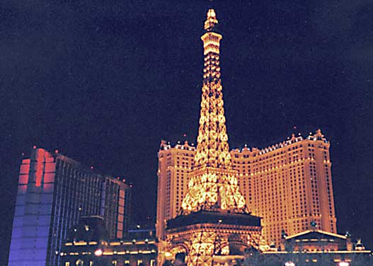 The view from the proposal spot at night.